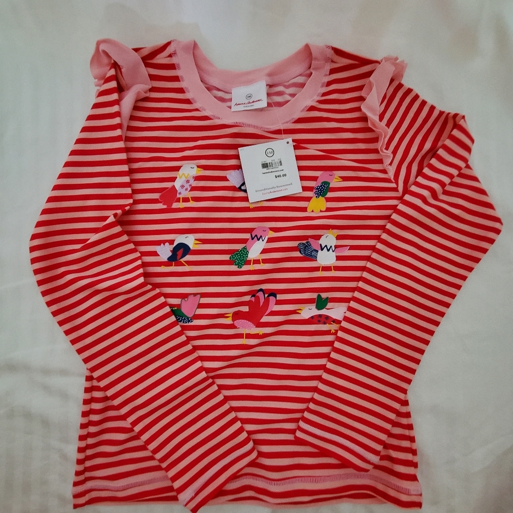 NWT Hanna Andersson Rashguard size150/12us